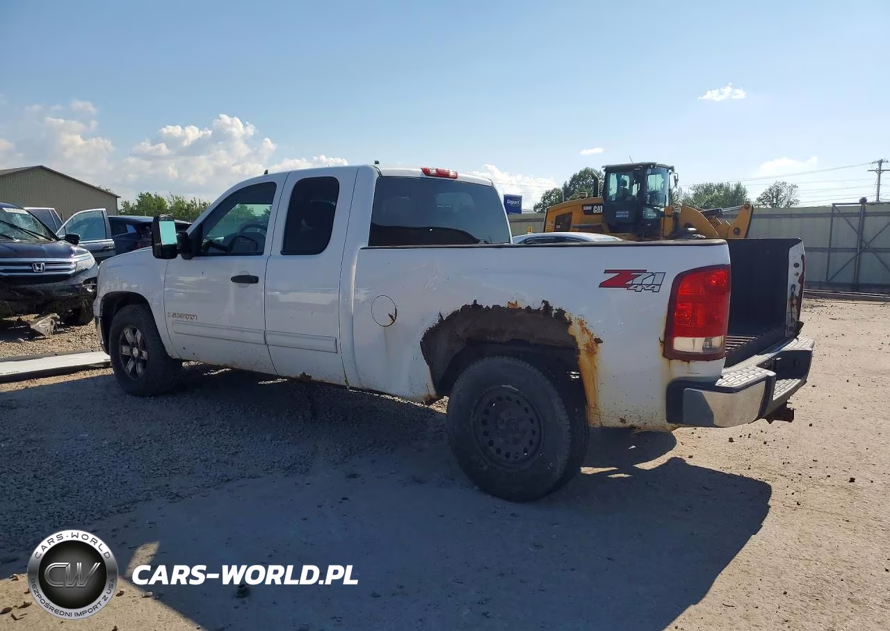 2008 GMC Sierra K1500 VIN:1GTEK19J38Z165095 - 2