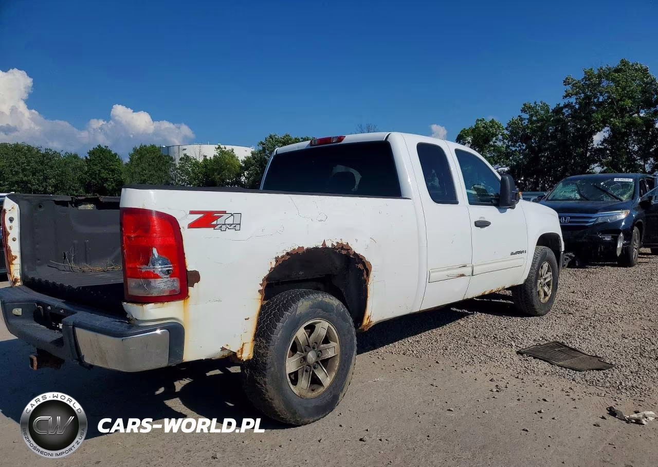 2008 GMC Sierra K1500 VIN:1GTEK19J38Z165095 - 3