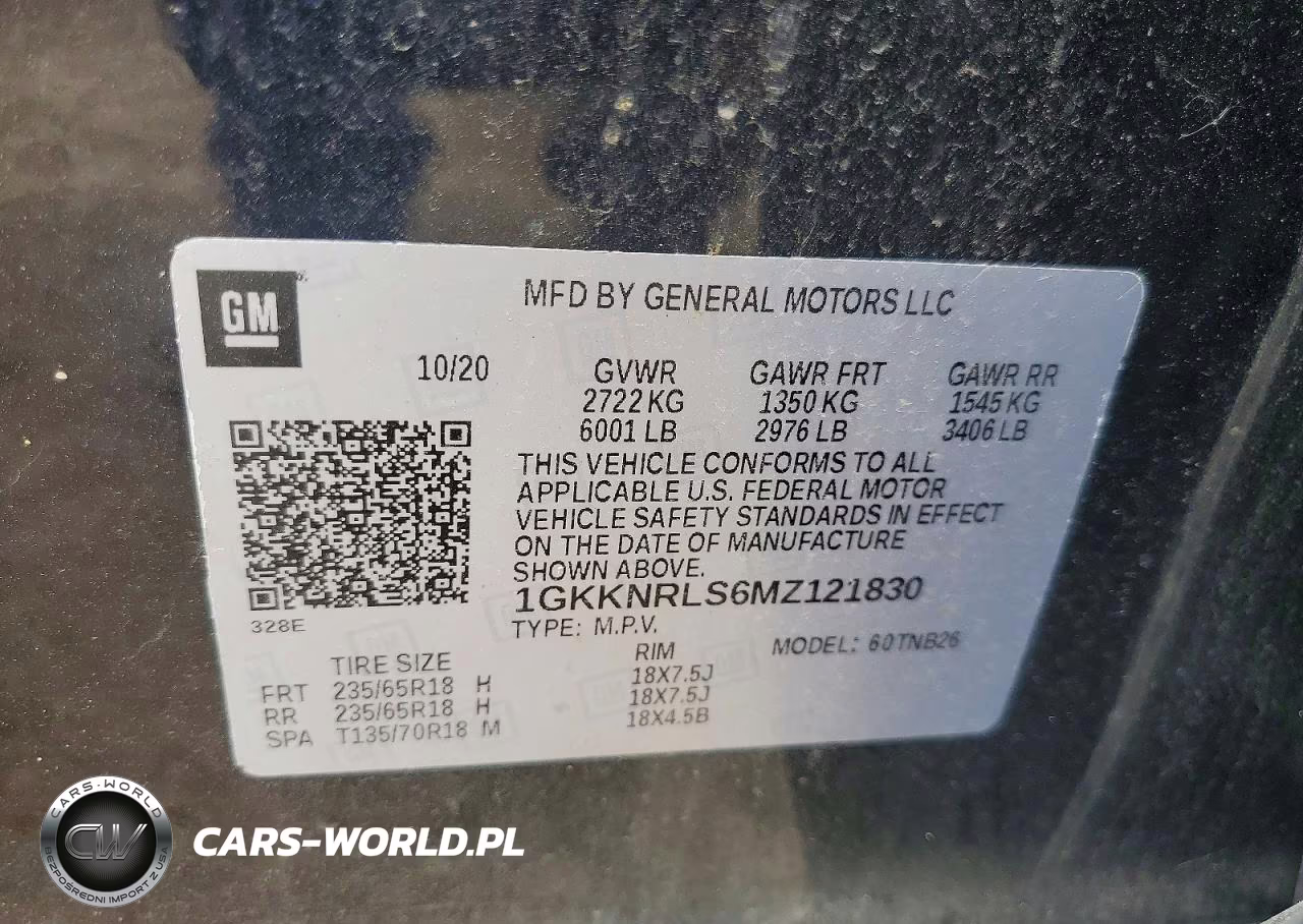 2021 GMC Acadia Sle VIN:1GKKNRLS6MZ121830 - 14
