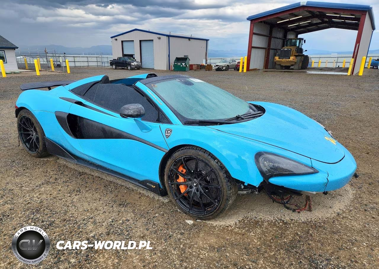 2020 Mclaren Automotive 600Lt VIN:SBM13SAAXLW007965 - 4