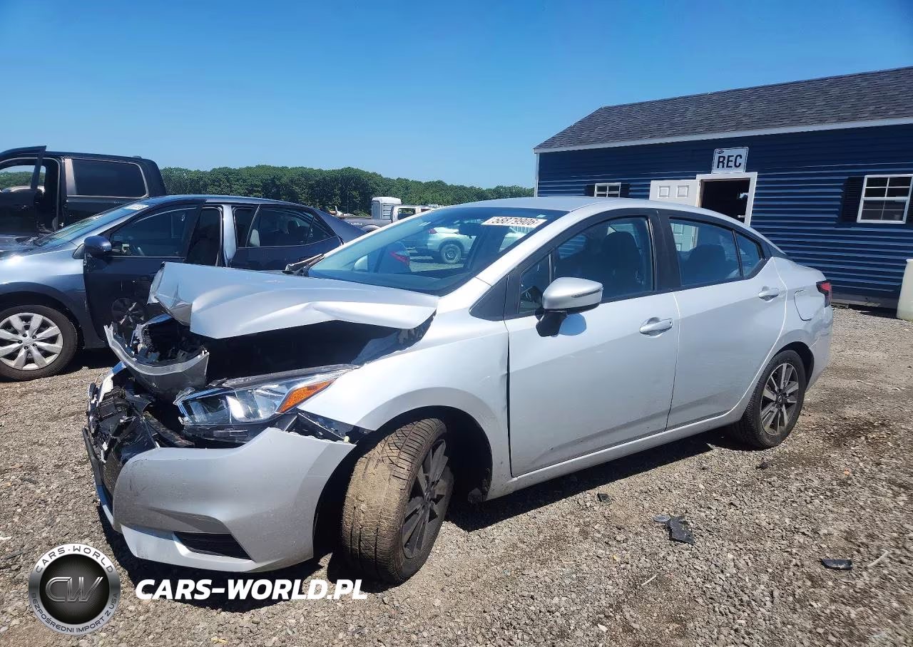 2021 Nissan Versa Sv VIN:3N1CN8EV7ML894043 - 1