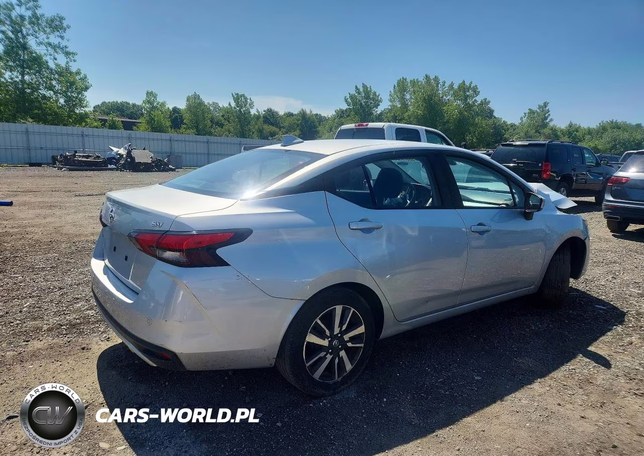 2021 Nissan Versa Sv VIN:3N1CN8EV7ML894043 - 3
