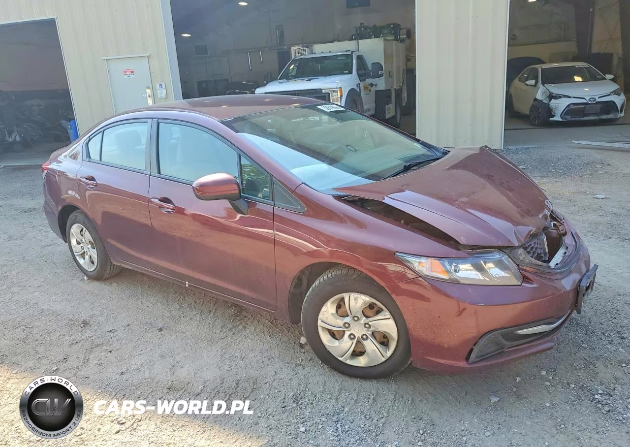 2014 Honda Civic Lx VIN:2HGFB2F55EH519469 - 4