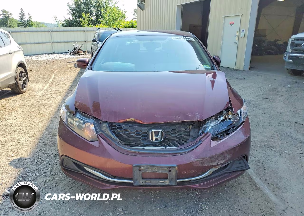 2014 Honda Civic Lx VIN:2HGFB2F55EH519469 - 5
