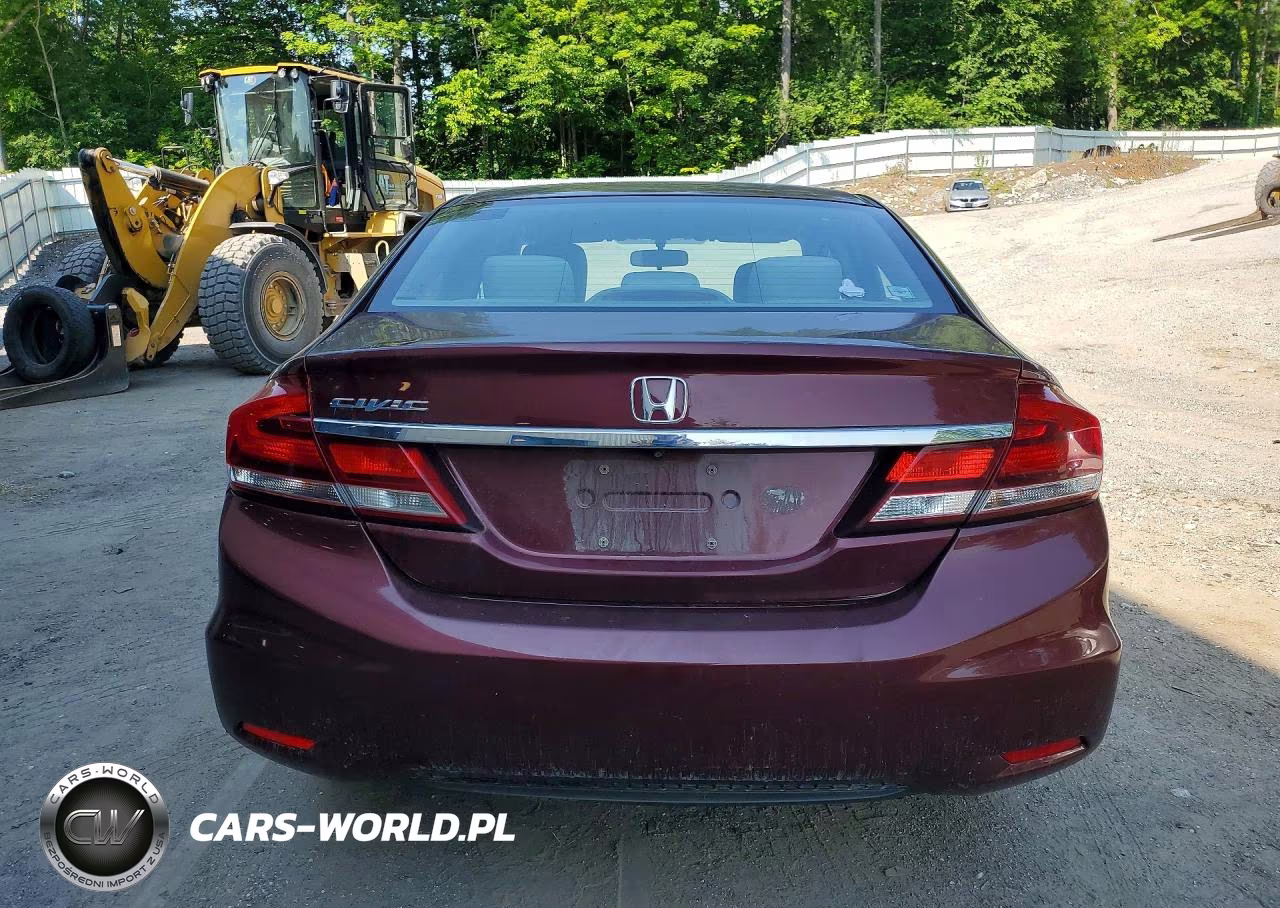 2014 Honda Civic Lx VIN:2HGFB2F55EH519469 - 6