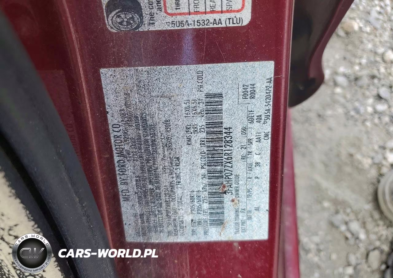 2006 Ford Fusion Se VIN:3FAHP07ZX6R128344 - 12