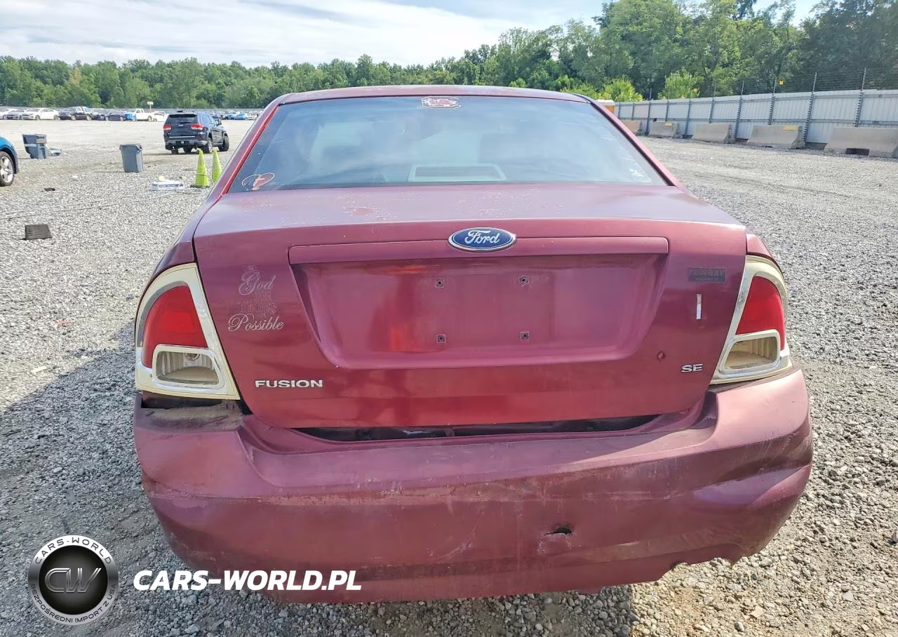 2006 Ford Fusion Se VIN:3FAHP07ZX6R128344 - 6