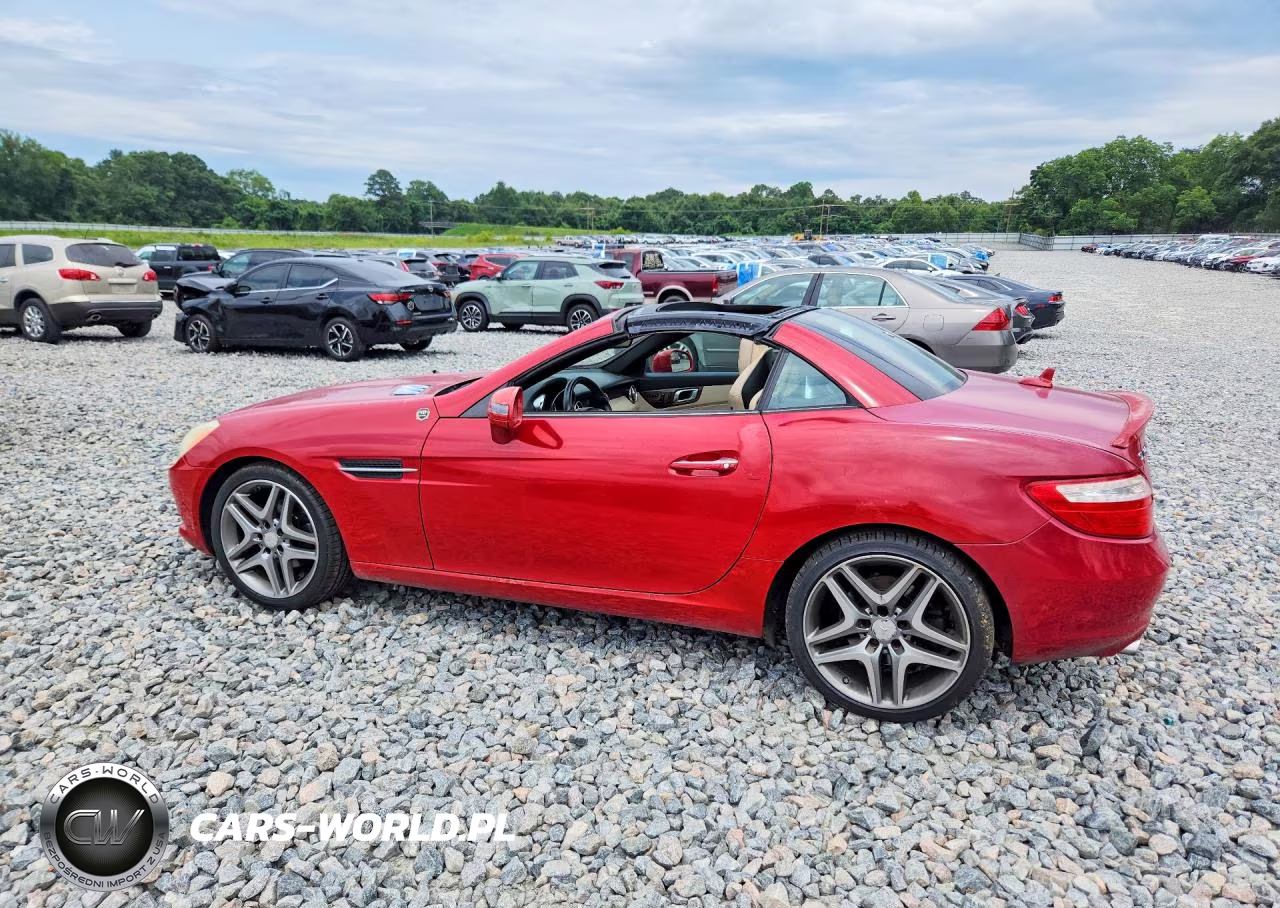 2015 Mercedes-Benz Slk 250 VIN:WDDPK4HA6FF104601 - 2