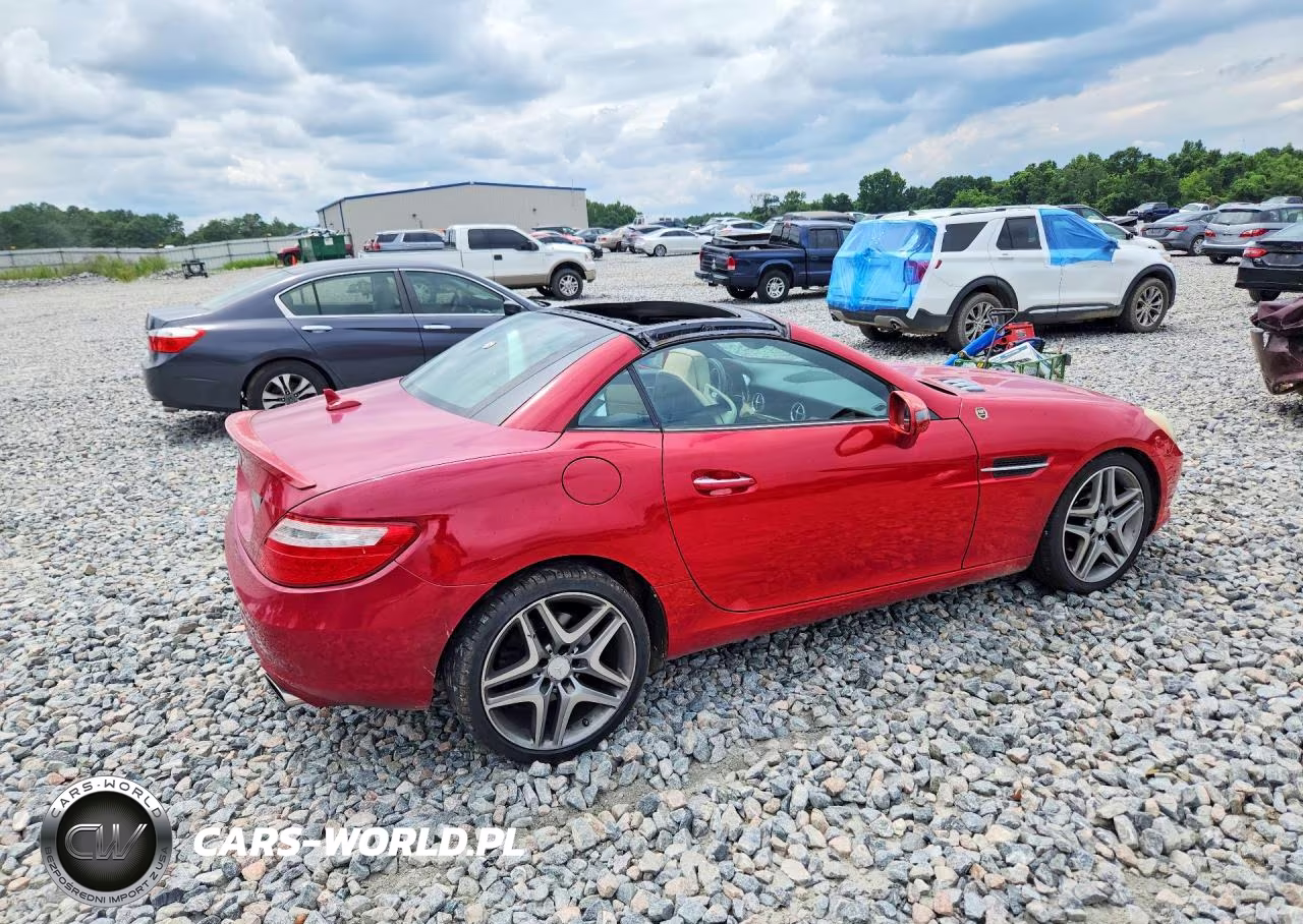 2015 Mercedes-Benz Slk 250 VIN:WDDPK4HA6FF104601 - 3