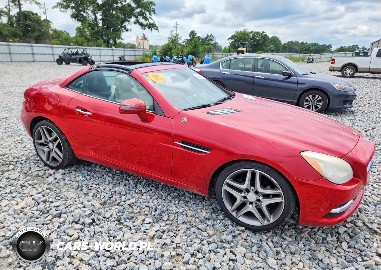 2015 Mercedes-Benz Slk 250 VIN:WDDPK4HA6FF104601 - 4