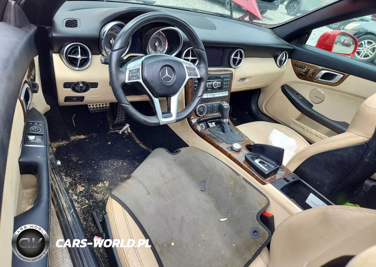 2015 Mercedes-Benz Slk 250 VIN:WDDPK4HA6FF104601 - 8