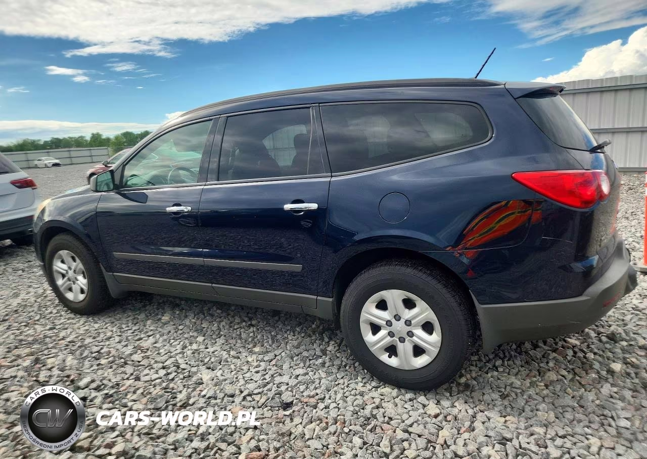 2012 Chevrolet Traverse Ls VIN:1GNKVFED0CJ372534 - 2