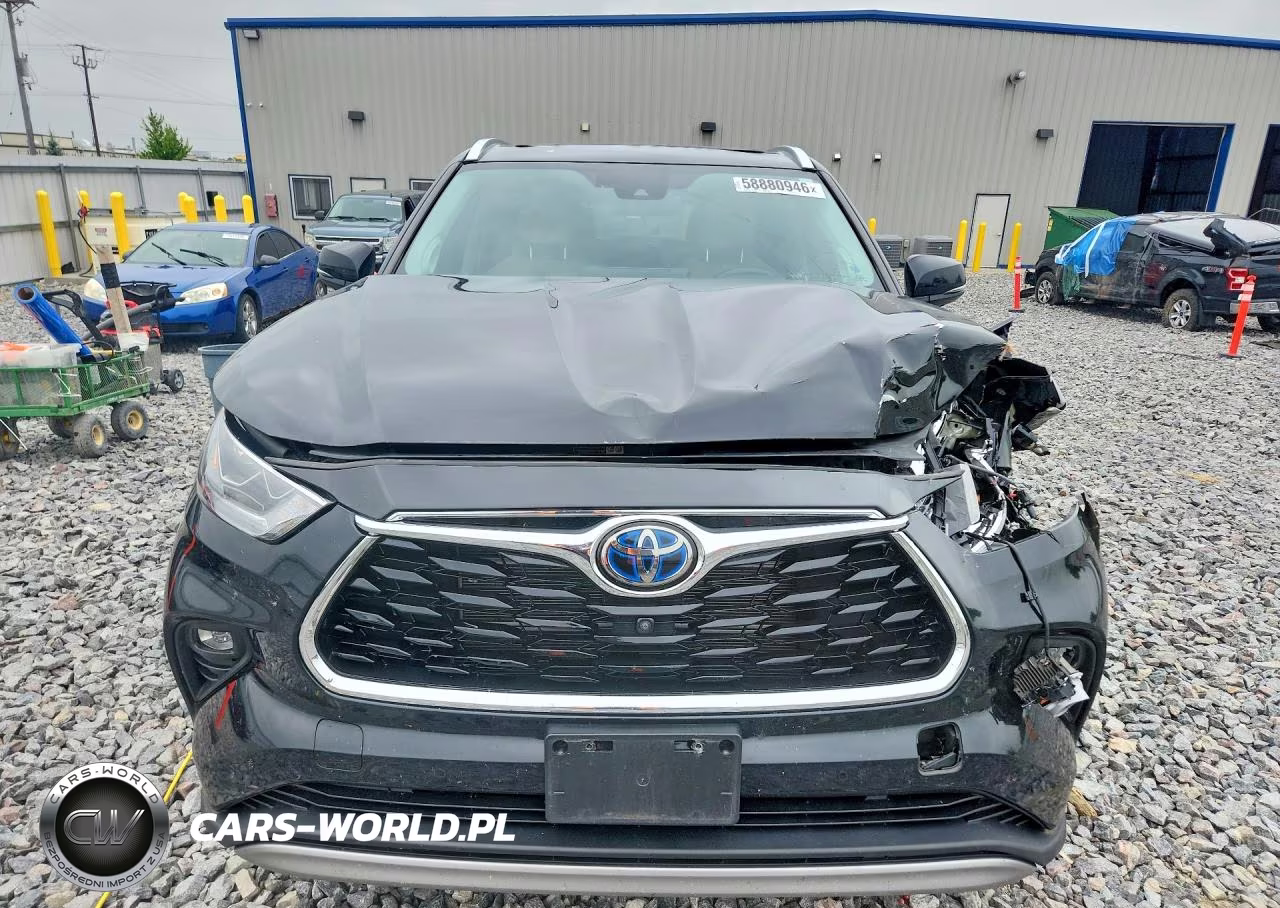 2021 Toyota Highlander Hybrid Platinum VIN:5TDFARAH0MS010501 - 5