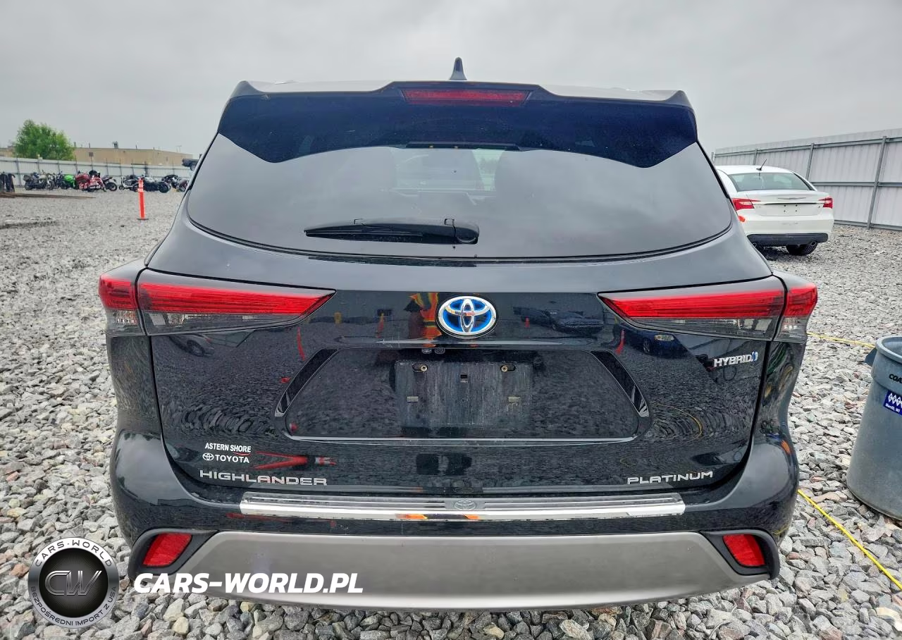 2021 Toyota Highlander Hybrid Platinum VIN:5TDFARAH0MS010501 - 6