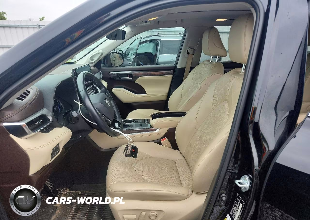 2021 Toyota Highlander Hybrid Platinum VIN:5TDFARAH0MS010501 - 7