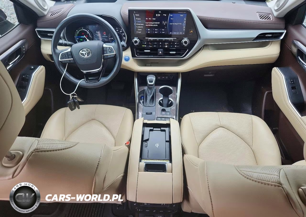 2021 Toyota Highlander Hybrid Platinum VIN:5TDFARAH0MS010501 - 8