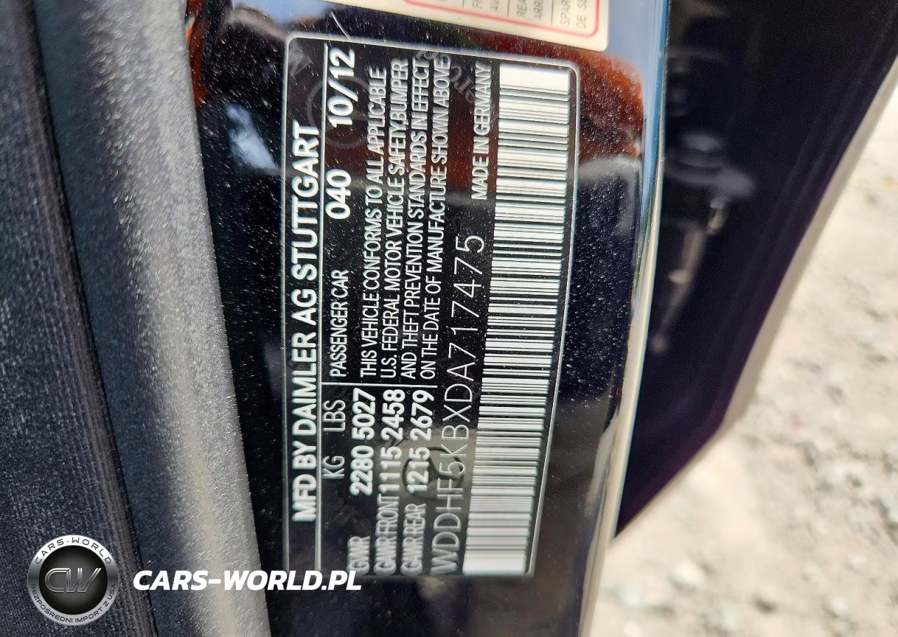 2013 Mercedes-Benz E 350 VIN:WDDHF5KBXDA717475 - 12