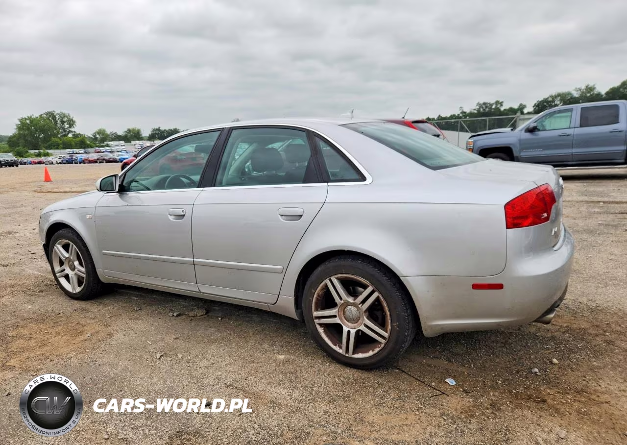 2007 Audi A4 2.0T Quattro VIN:WAUDF78E37A058081 - 2