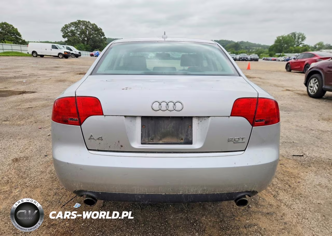 2007 Audi A4 2.0T Quattro VIN:WAUDF78E37A058081 - 6
