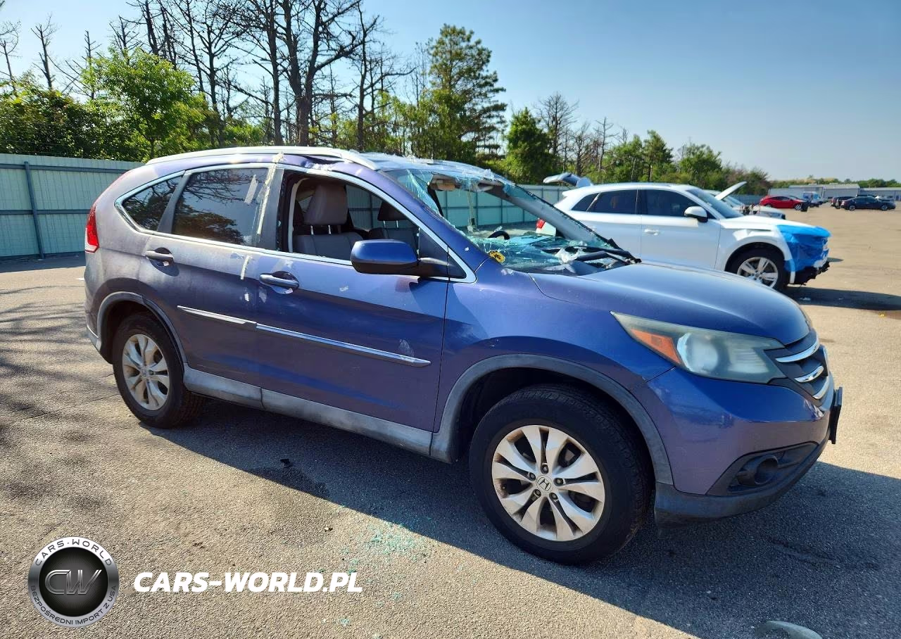 2014 Honda Cr-V Exl VIN:2HKRM4H70EH619034 - 4