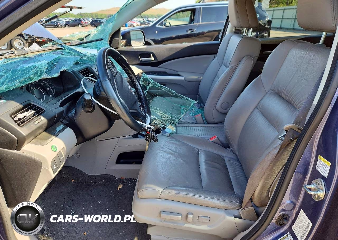 2014 Honda Cr-V Exl VIN:2HKRM4H70EH619034 - 7