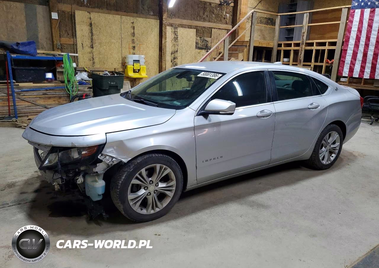2015 Chevrolet Impala Lt VIN:1G1125S32FU126602 - 1