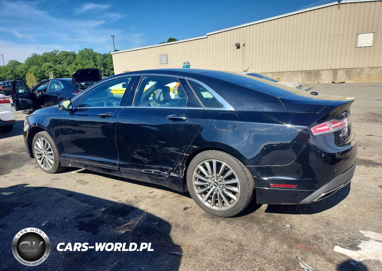 2017 Lincoln Mkz Select VIN:3LN6L5C97HR631280 - 2
