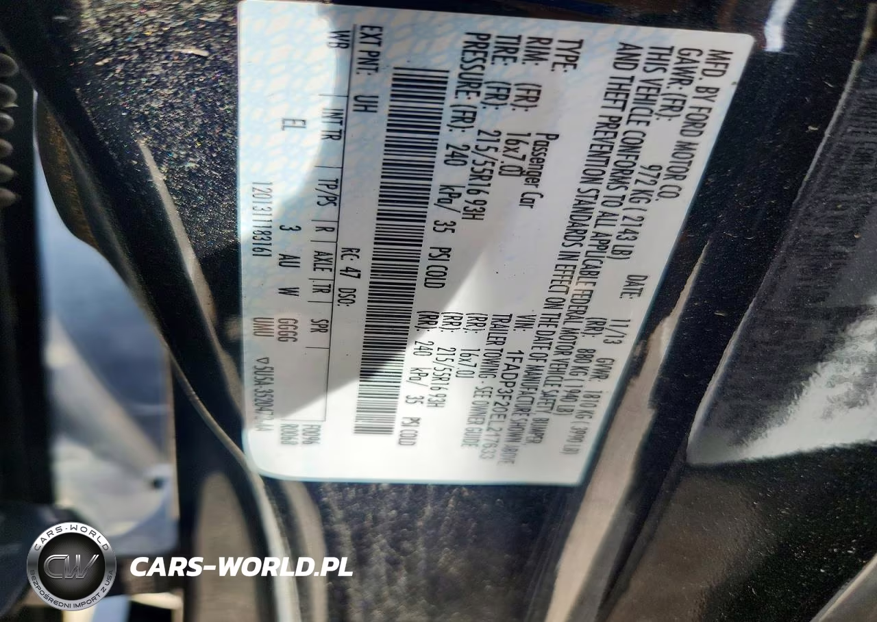 2014 Ford Focus Se VIN:1FADP3F20EL217633 - 12