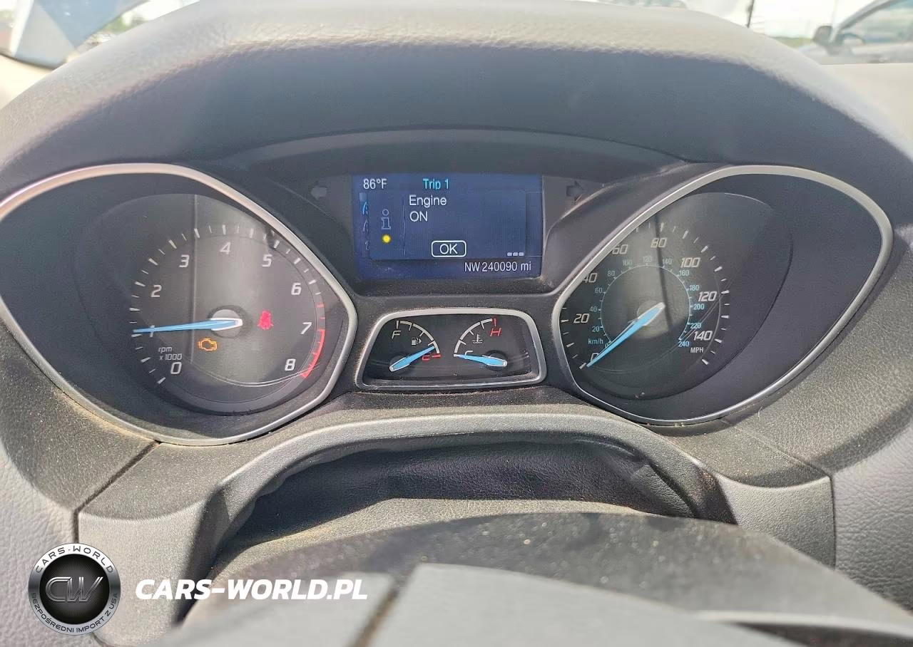 2014 Ford Focus Se VIN:1FADP3F20EL217633 - 9
