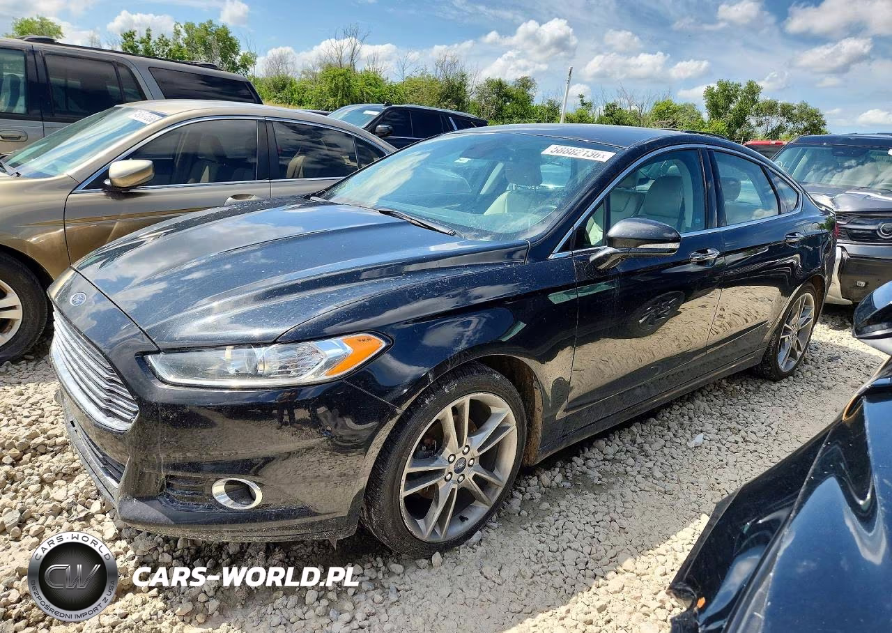 2015 Ford Fusion Titanium VIN:3FA6P0K98FR252451 - 1