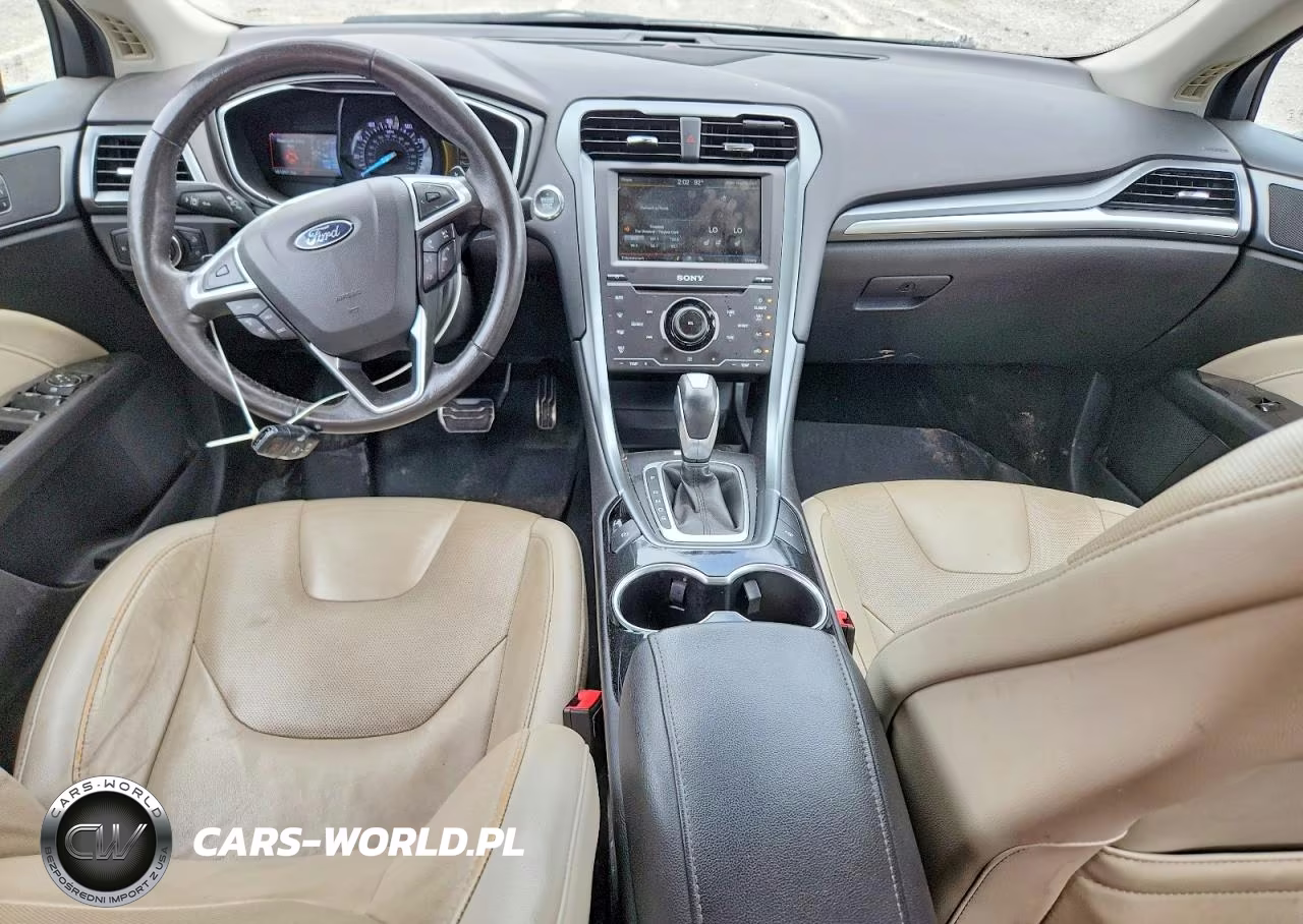 2015 Ford Fusion Titanium VIN:3FA6P0K98FR252451 - 8