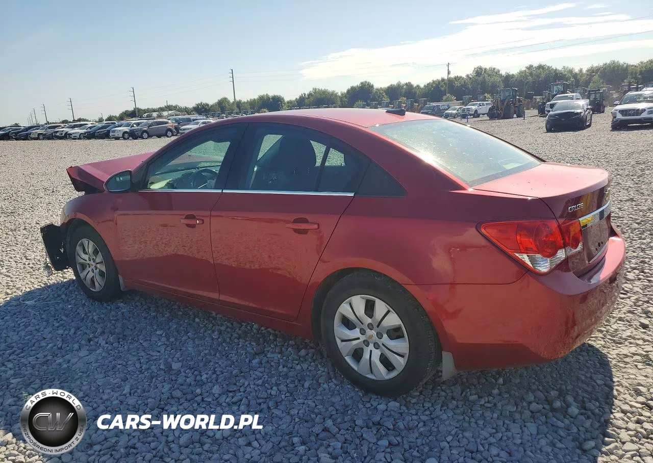 2013 Chevrolet Cruze Lt VIN:1G1PC5SBXD7312978 - 2