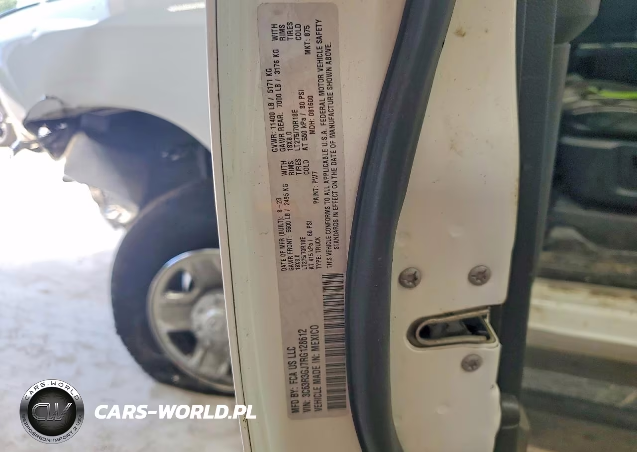 2024 Ram 3500 Tradesman VIN:3C63R3GJ7RG128612 - 12