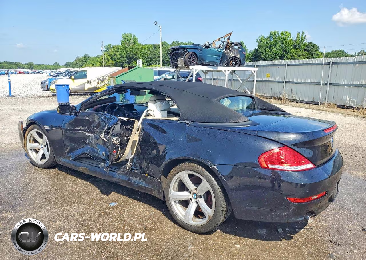 2009 BMW 650 I VIN:WBAEB53589C224470 - 2