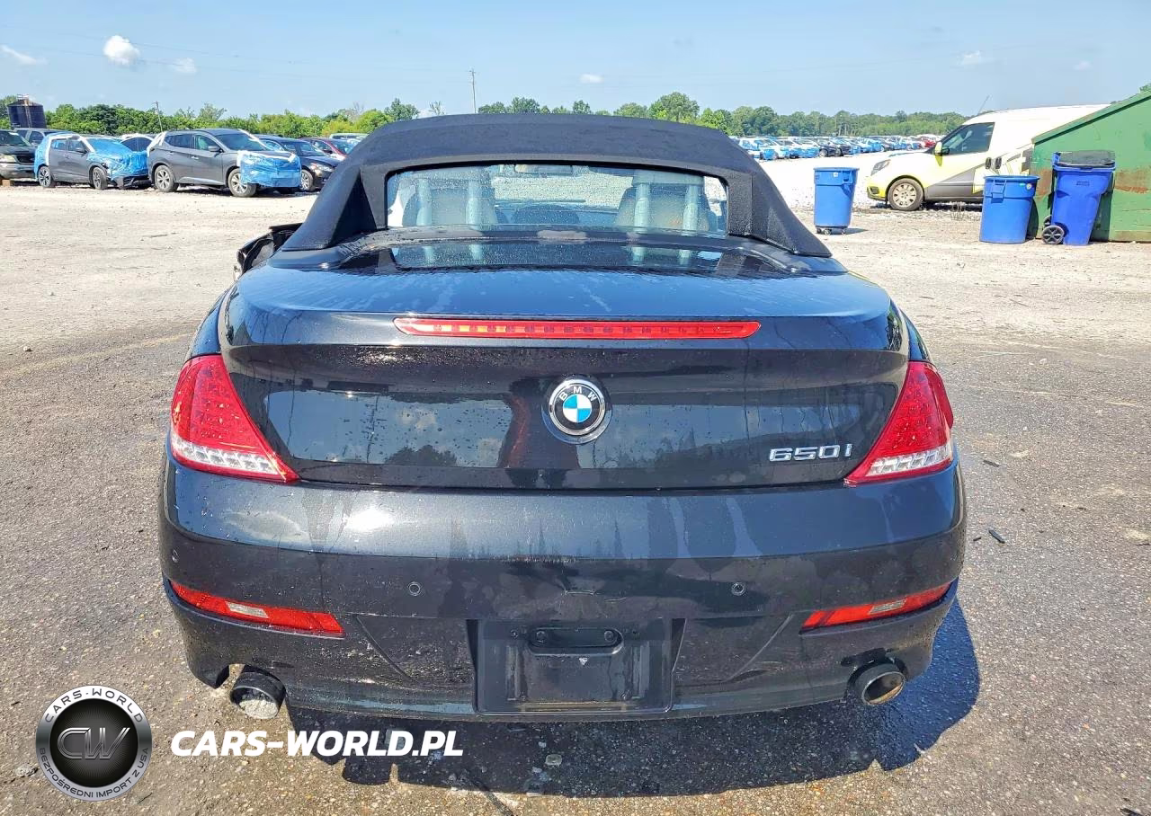 2009 BMW 650 I VIN:WBAEB53589C224470 - 6