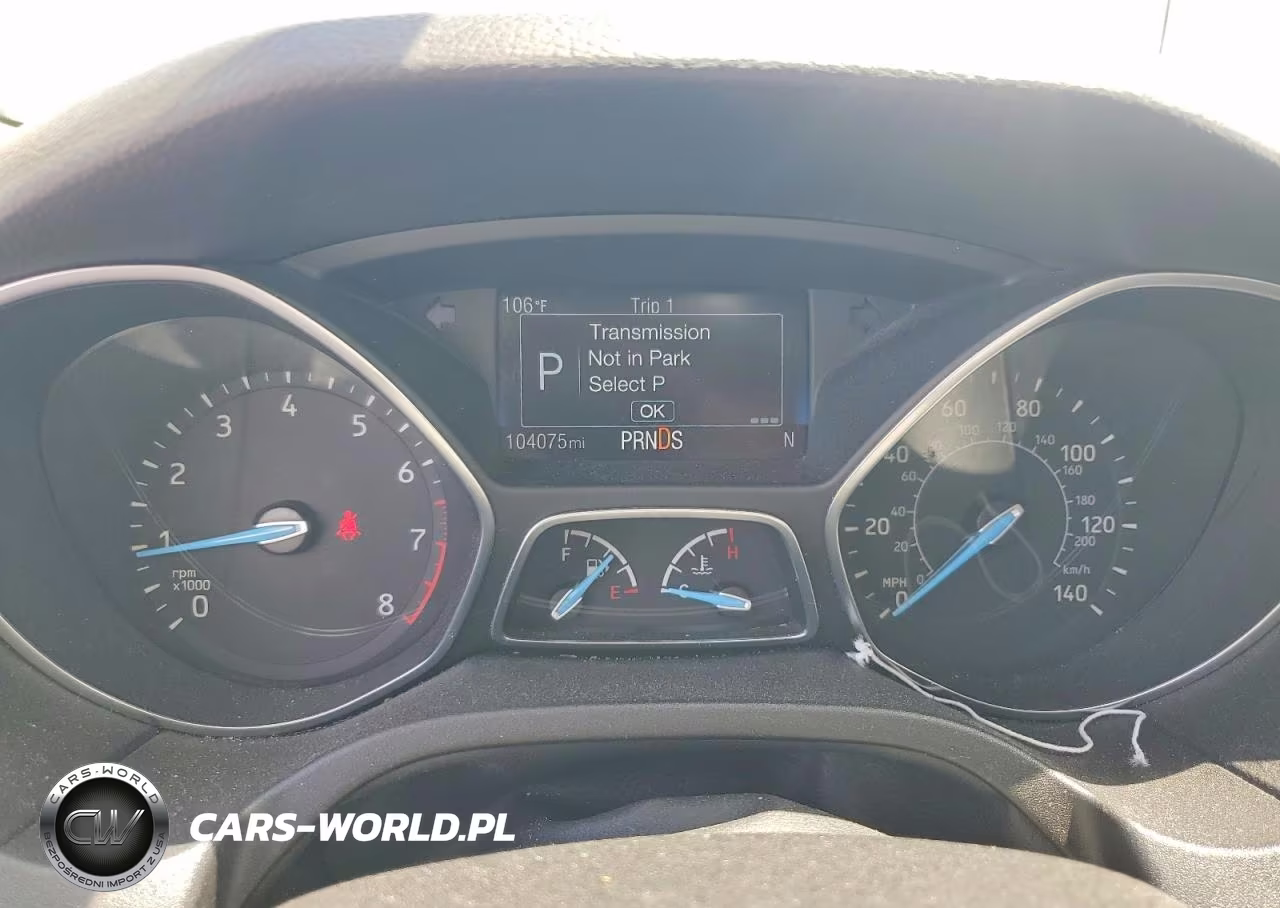 2016 Ford Focus Se VIN:1FADP3KE9GL211302 - 9