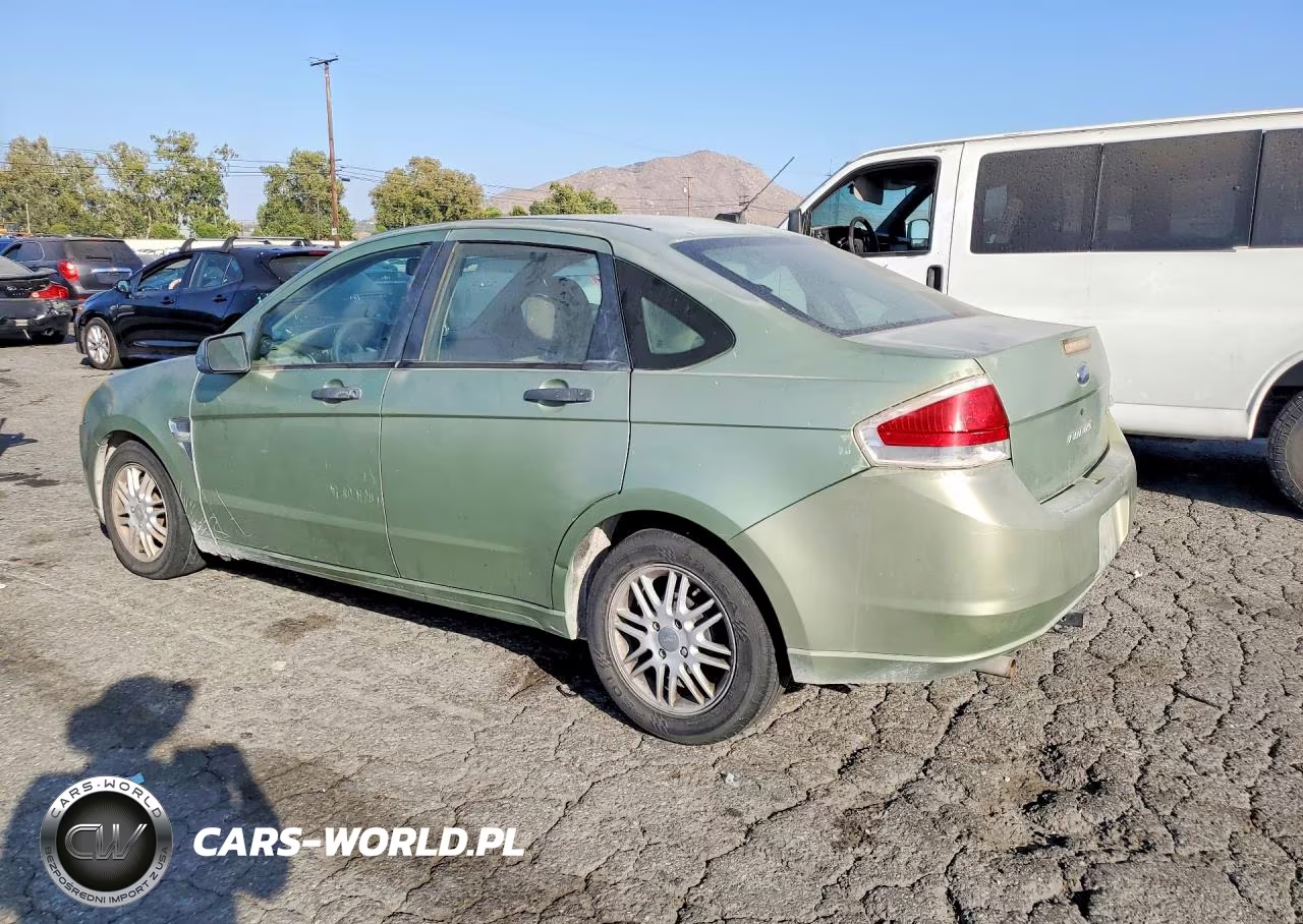 2008 Ford Focus VIN:1FAHP35N18W151710 - 2