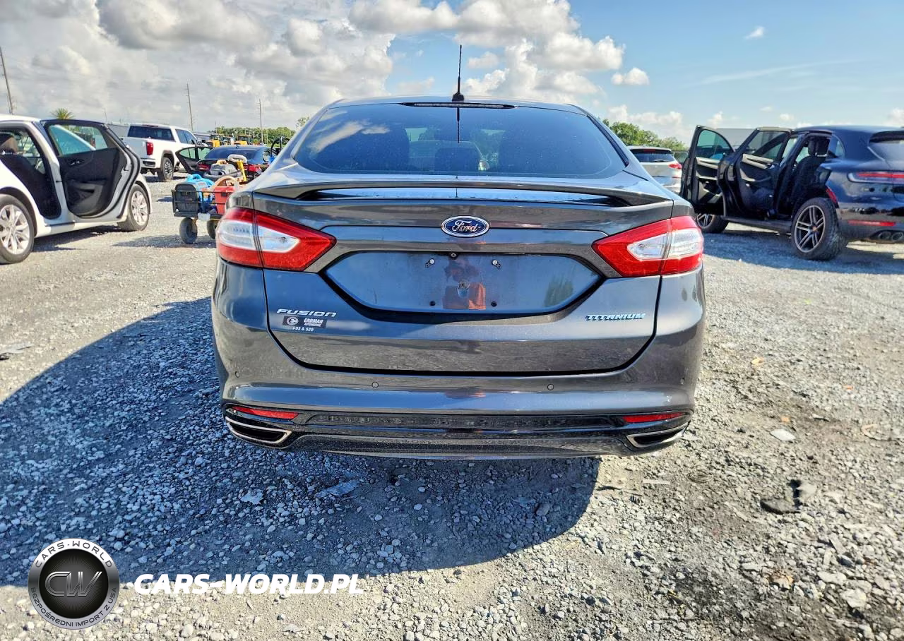 2016 Ford Fusion Titanium VIN:3FA6P0K90GR364517 - 6