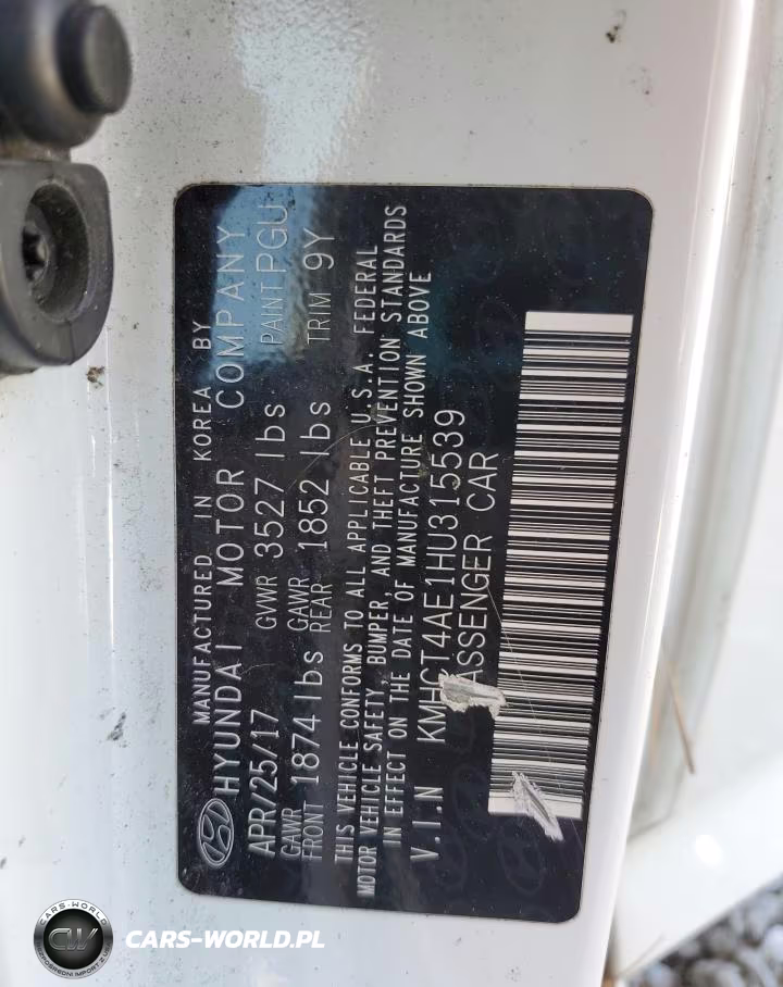 2017 Hyundai Accent Se VIN:KMHCT4AE1HU315539 - 12