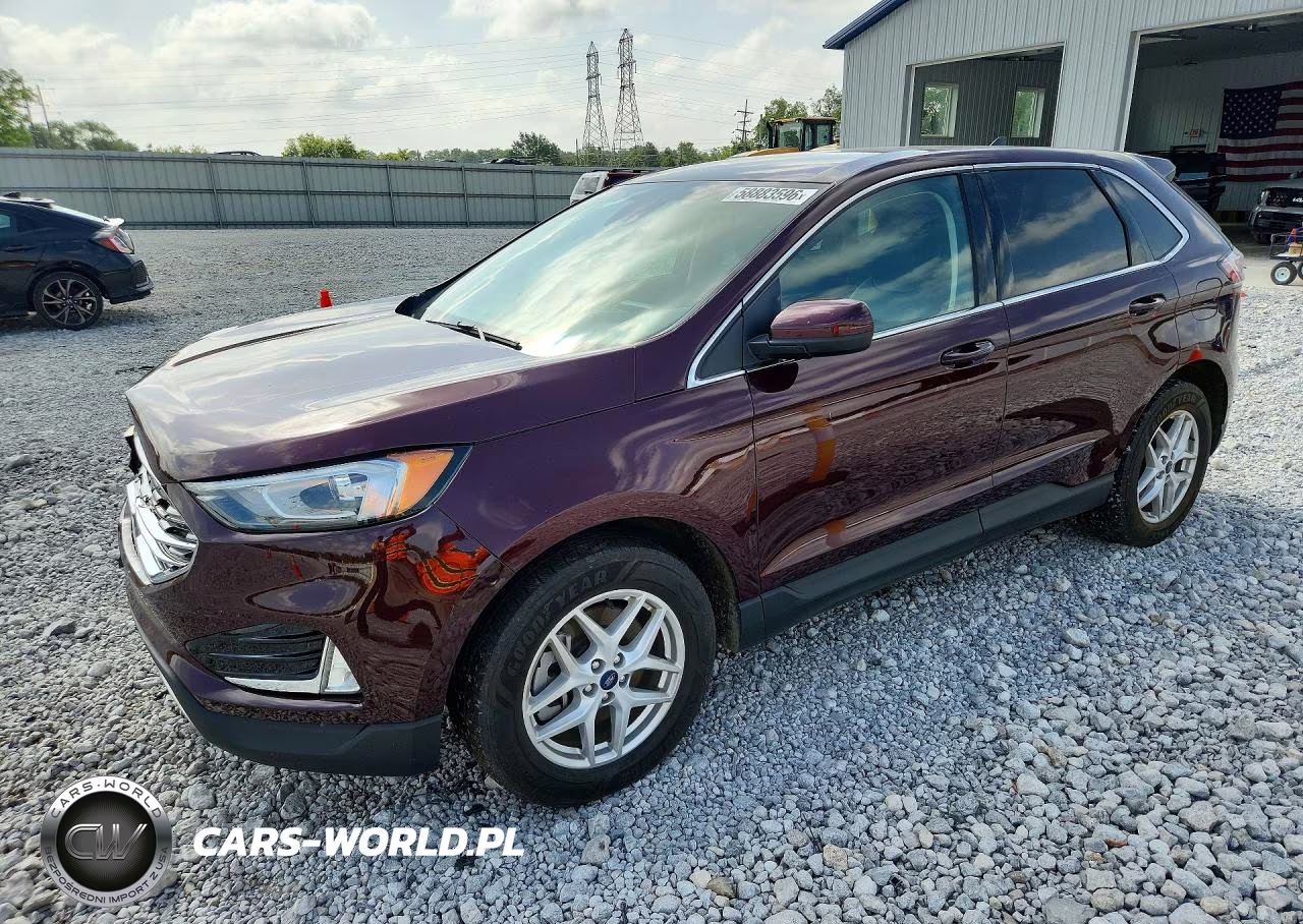 2022 Ford Edge Sel VIN:2FMPK4J99NBA17877 - 1