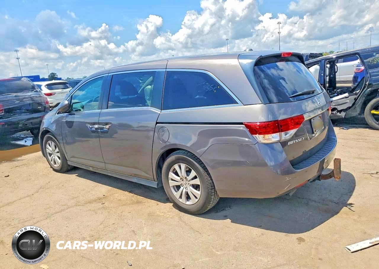 2016 Honda Odyssey Exl VIN:5FNRL5H64GB067426 - 2