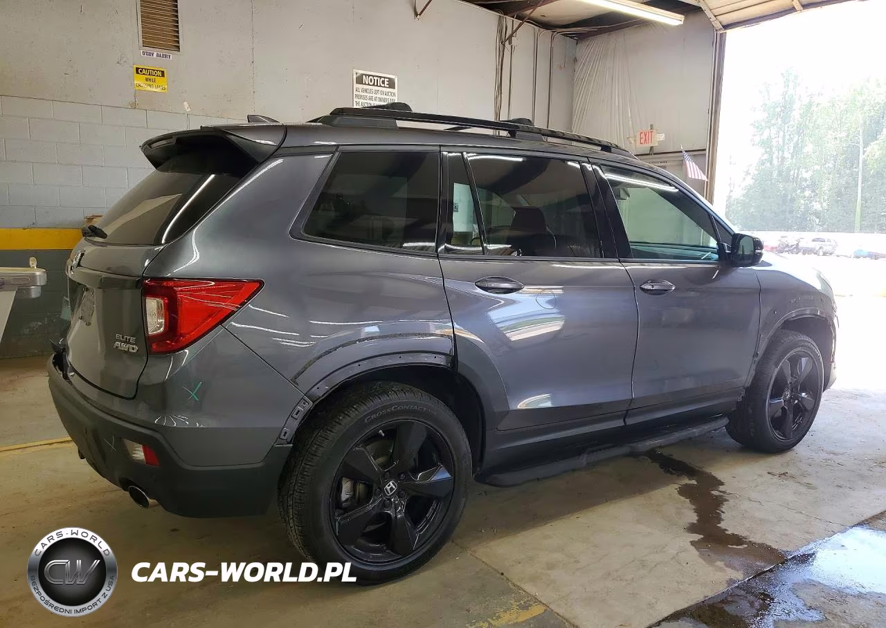 2019 Honda Passport Elite VIN:5FNYF8H08KB003835 - 3