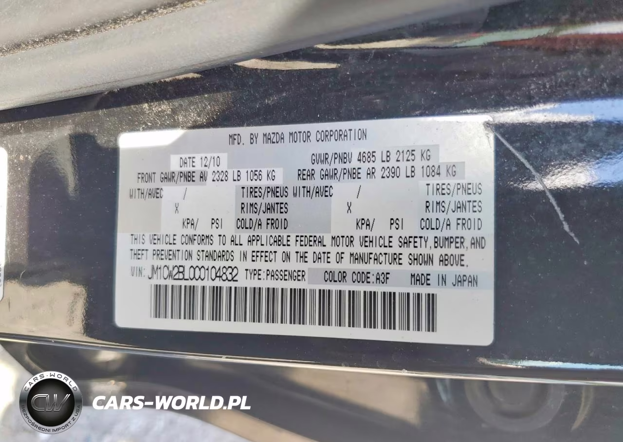 2012 Mazda 5 VIN:JM1CW2BL0C0104832 - 13