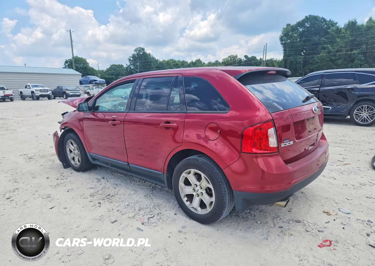 2013 Ford Edge Sel VIN:2FMDK3J90DBB34985 - 2