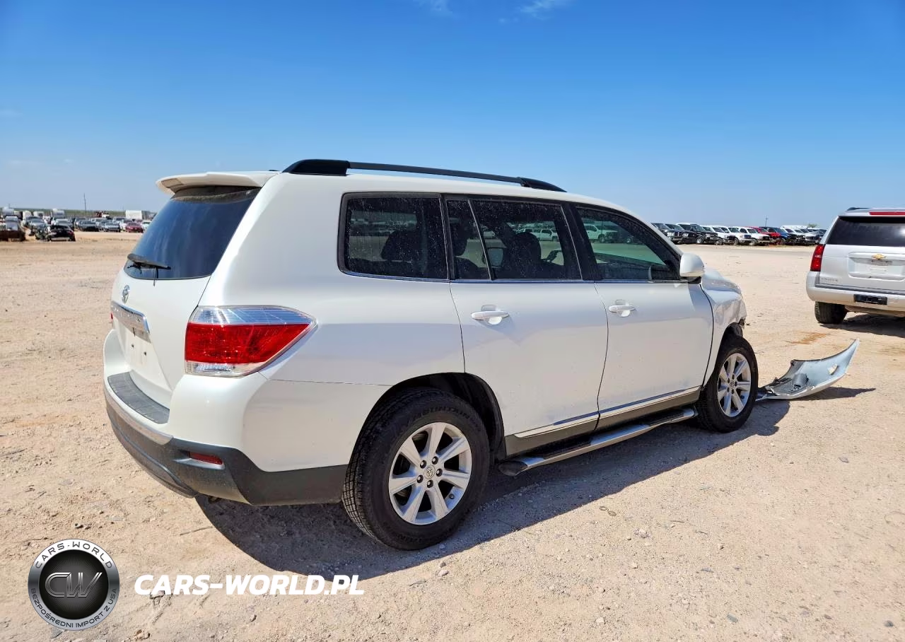 2012 Toyota Highlander Se VIN:5TDZK3EH7CS085230 - 3