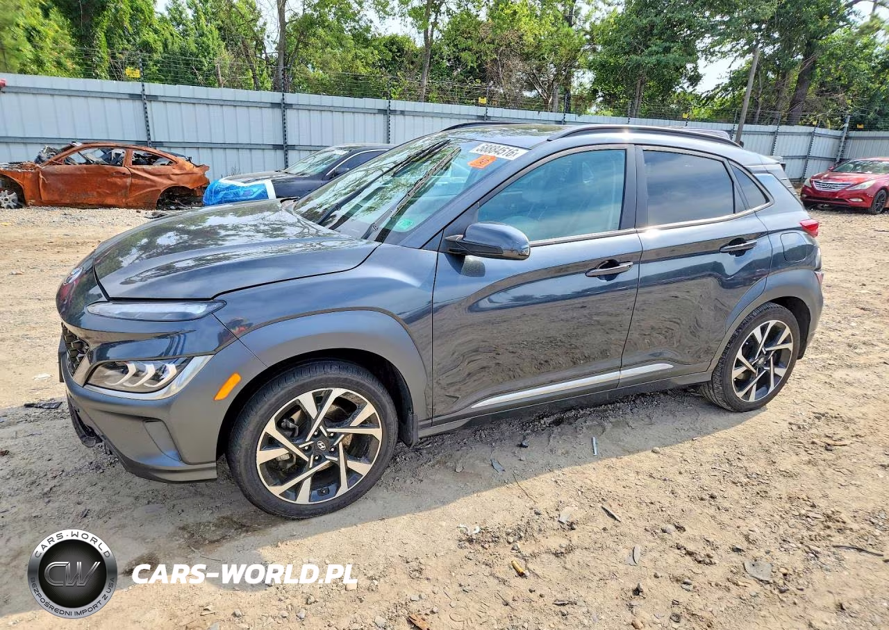 2022 Hyundai Kona Limited VIN:KM8K53A36NU842826 - 1