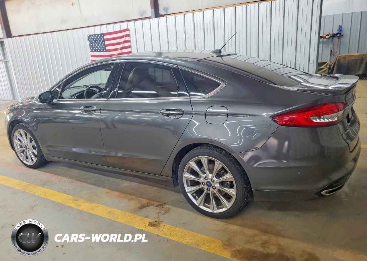 2017 Ford Fusion Titanium VIN:3FA6P0K96HR402012 - 2