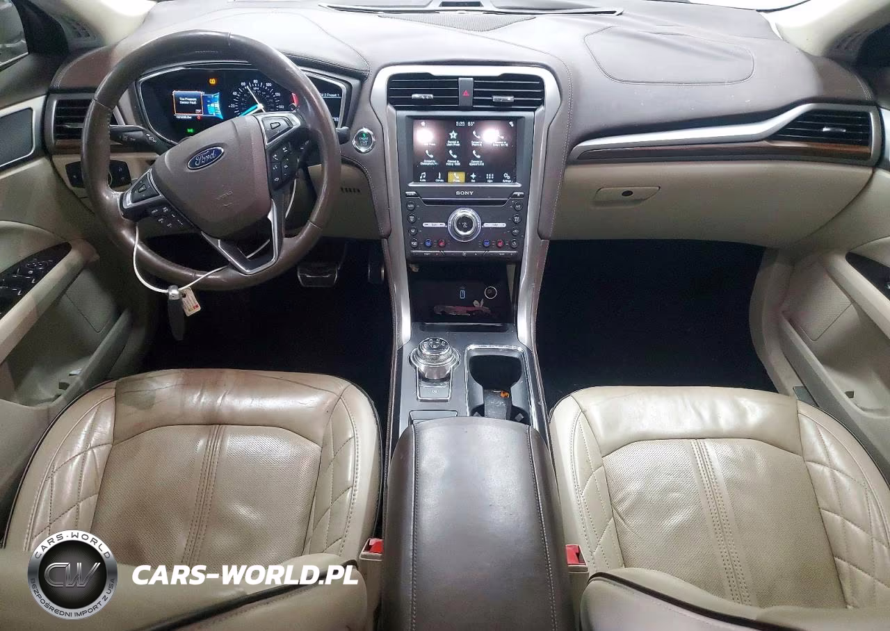 2017 Ford Fusion Titanium VIN:3FA6P0K96HR402012 - 8