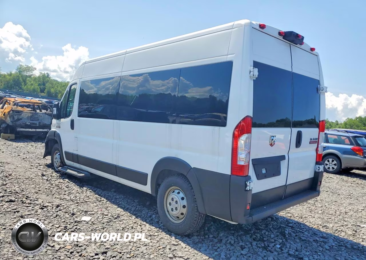 2022 Ram Promaster VIN:3C6LRVPG1NE124951 - 2