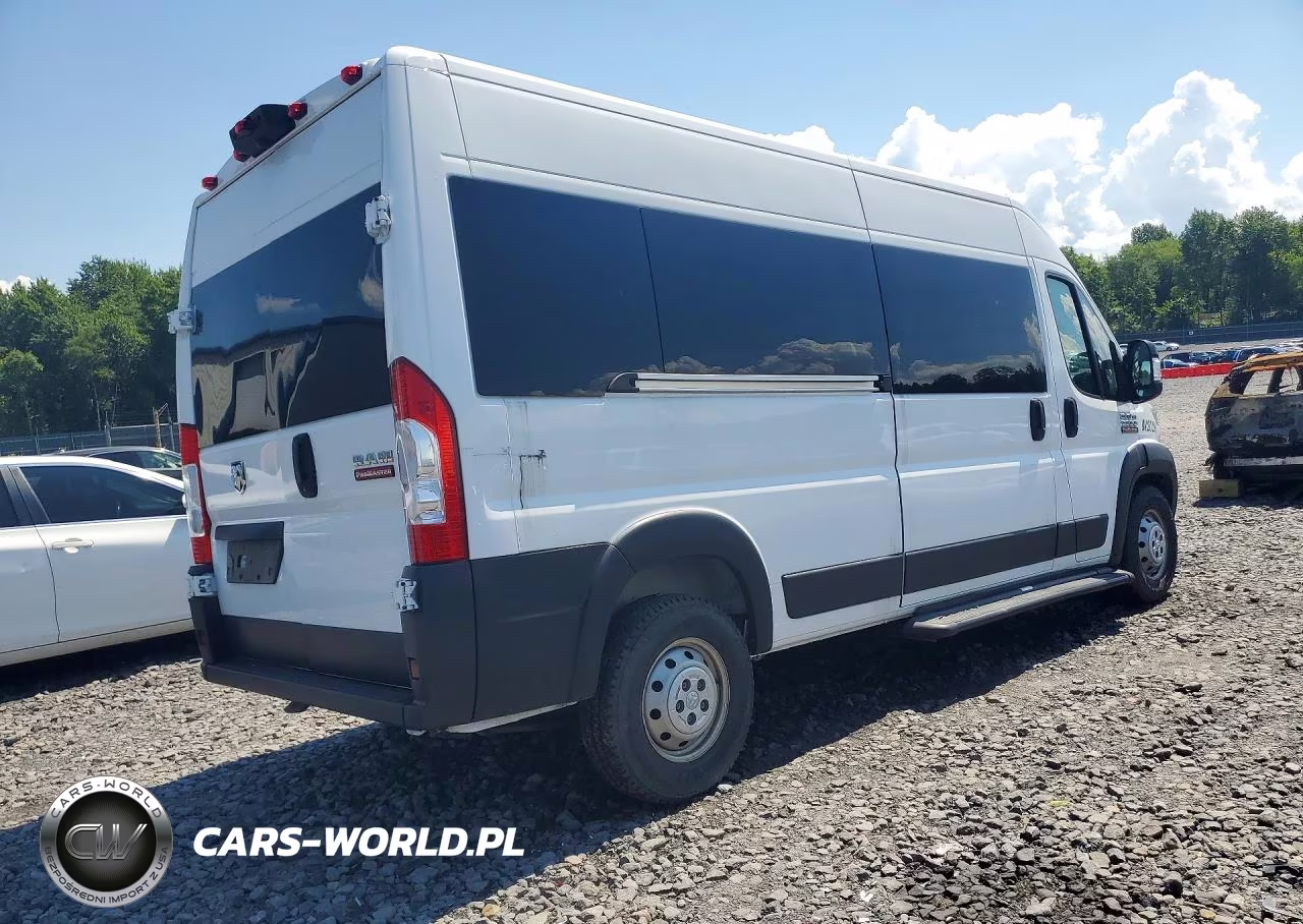 2022 Ram Promaster VIN:3C6LRVPG1NE124951 - 3